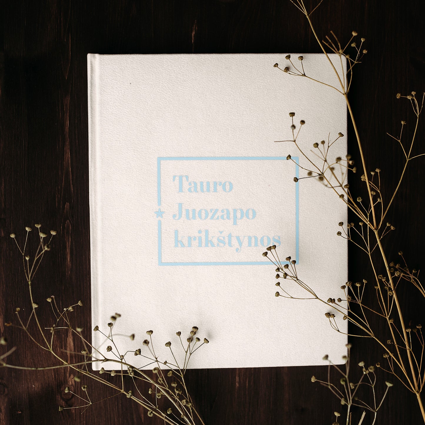 Personalized christening book "My christening"