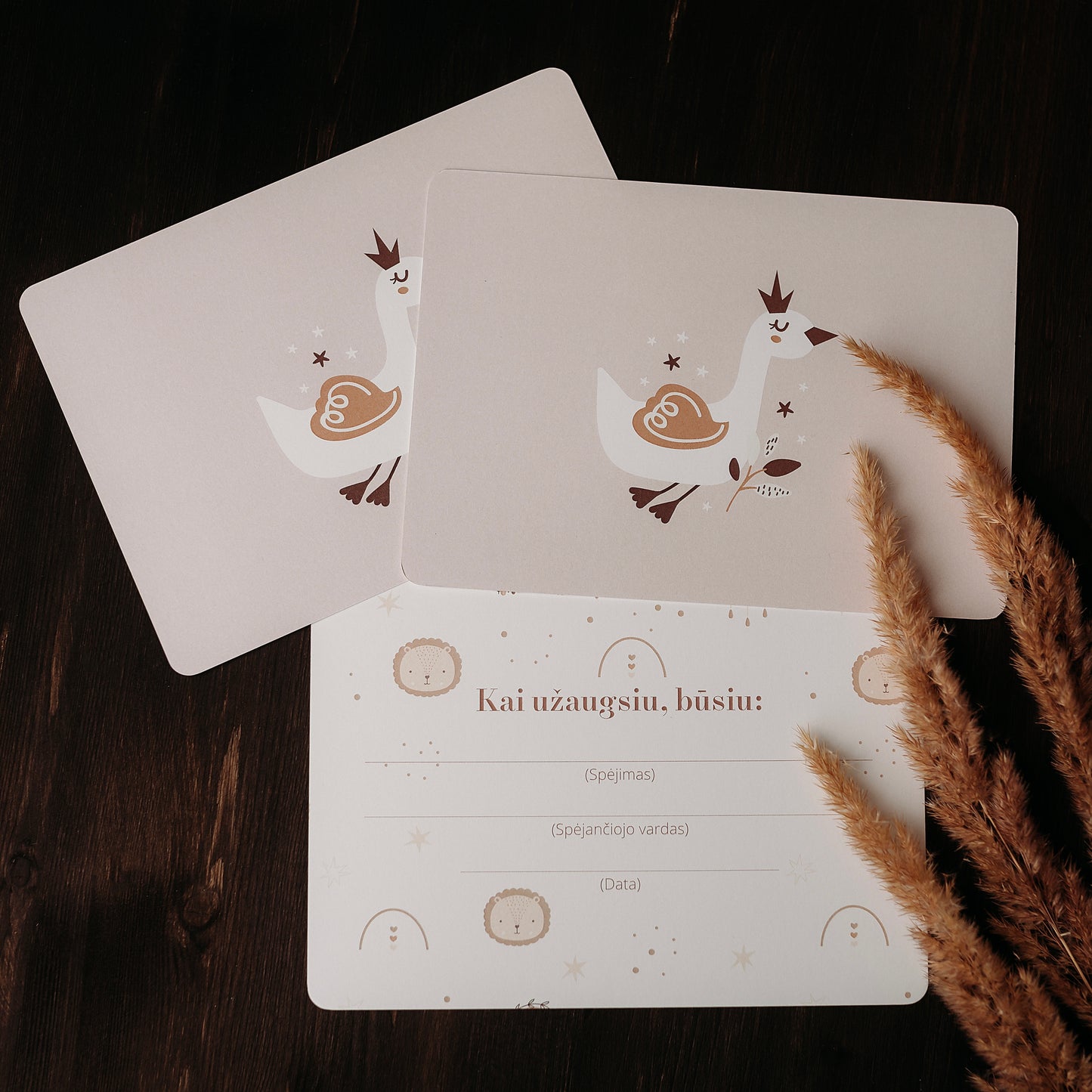 Cards "When I grow up"