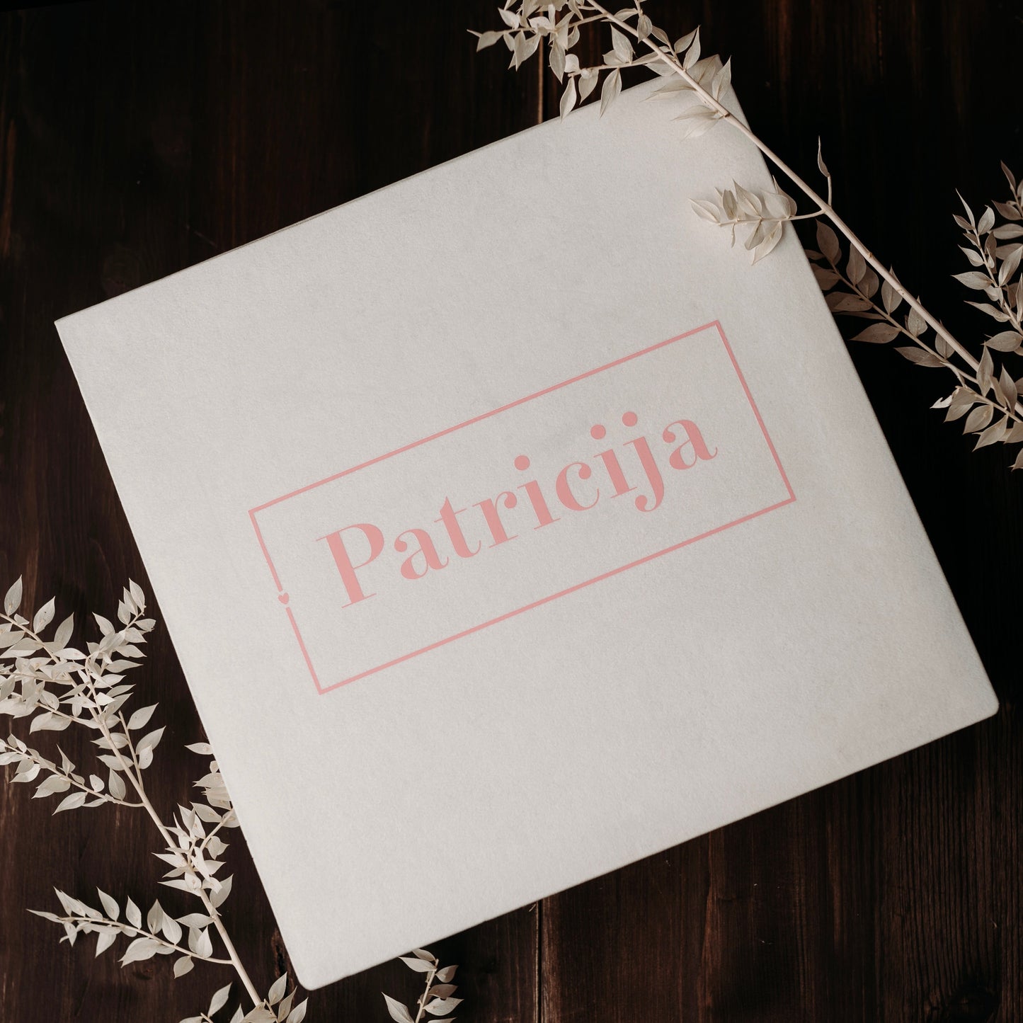 Personalised Box with Christening Book "My Christening"